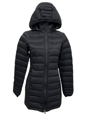 Canada Goose Brookvale Black Hooded Lightweight Quilted Down Jacket